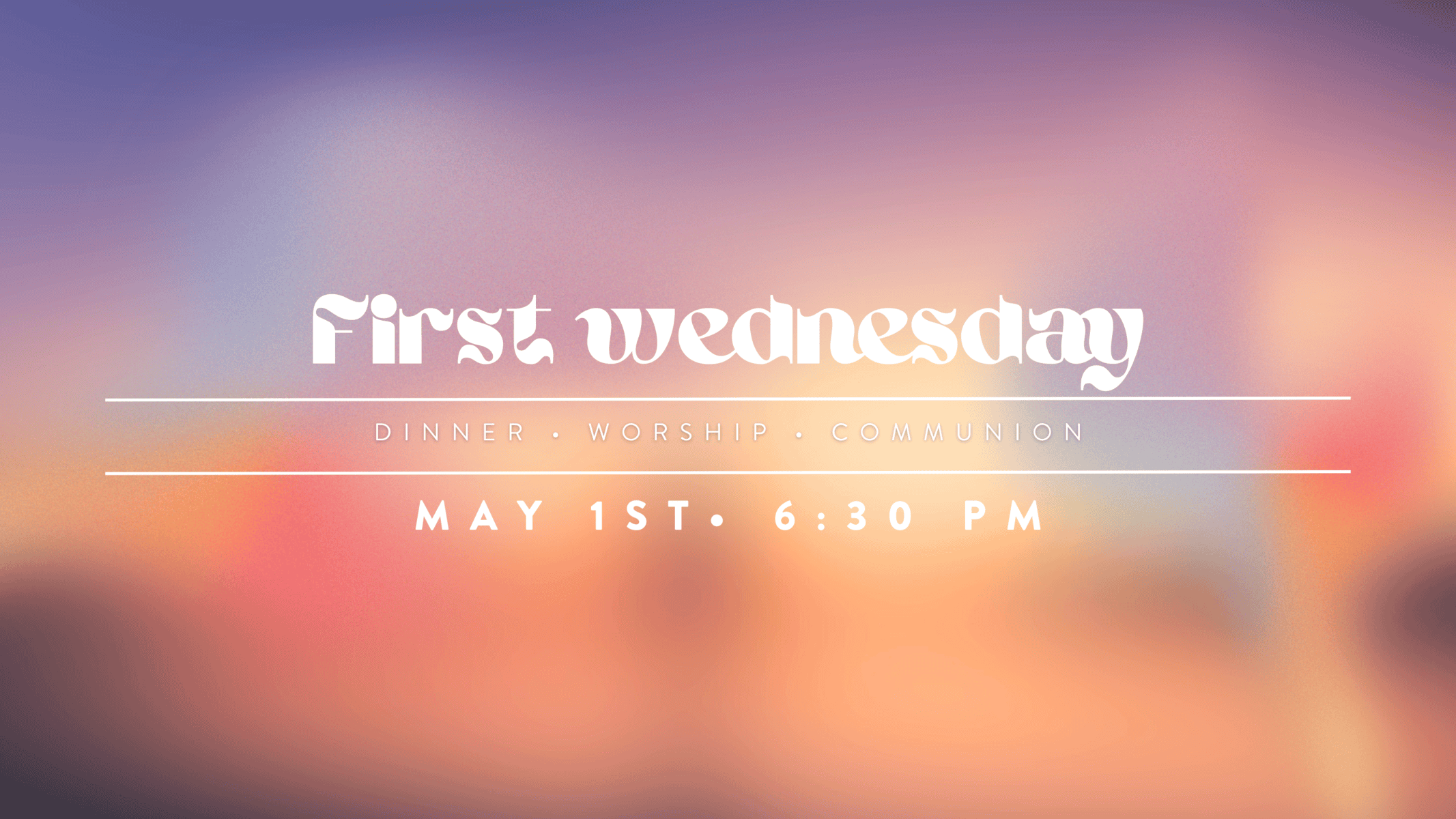 May First Wednesday Standard